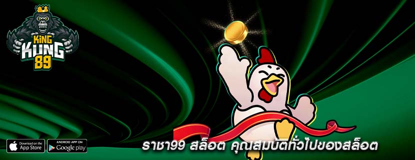ราชา99 สล็อต คุณสมบัติทั่วไปของสล็อต